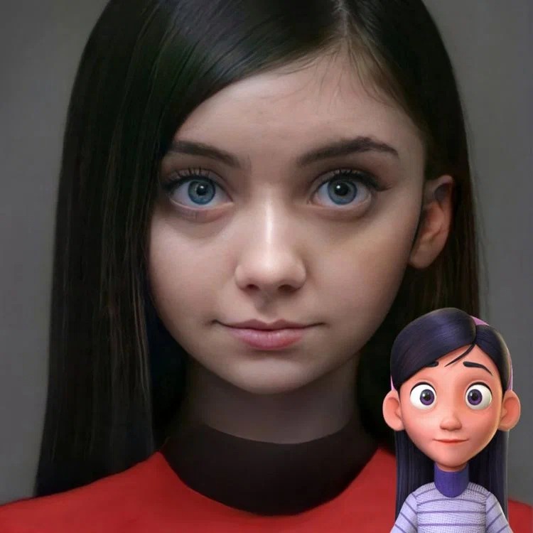 Violetta Parr (Violet) from The Incredibles