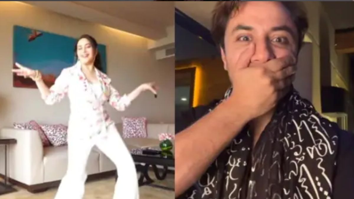 Madhuri Dixit seen grooving to the beats of Sajania: Singer Ali Zafar reacts
