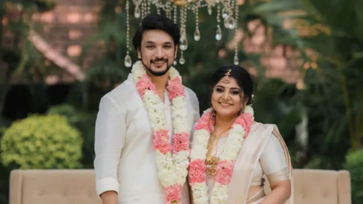 Gautham Karthik and Manjima Mohan gets hitched at a private ceremony in Chennai