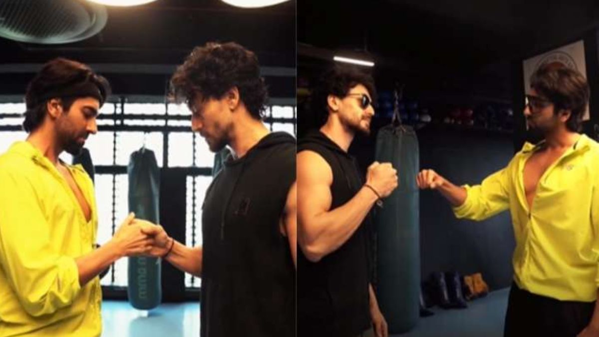 Ayushmann Khurrana and Tiger Shroff pick a quarrel on who is a better action hero