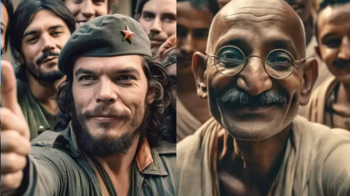 Mesmerizing selfies from the yesteryears designed using AI