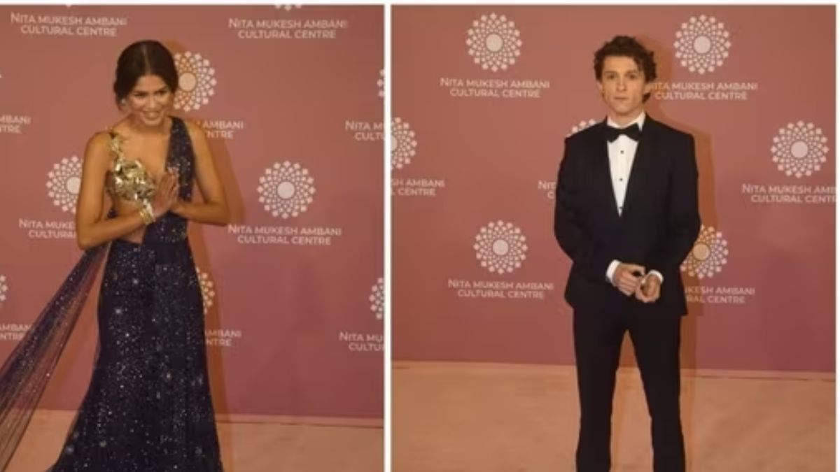 Zendaya looks scintillating in a saree, Gigi Hadid too joins in at the NMACC event