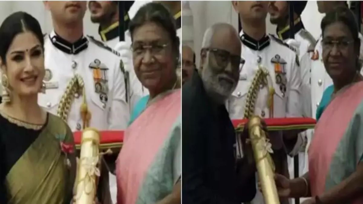 Raveena Tandon, MM Keeravani gets honored with the coveted Padma Shri
