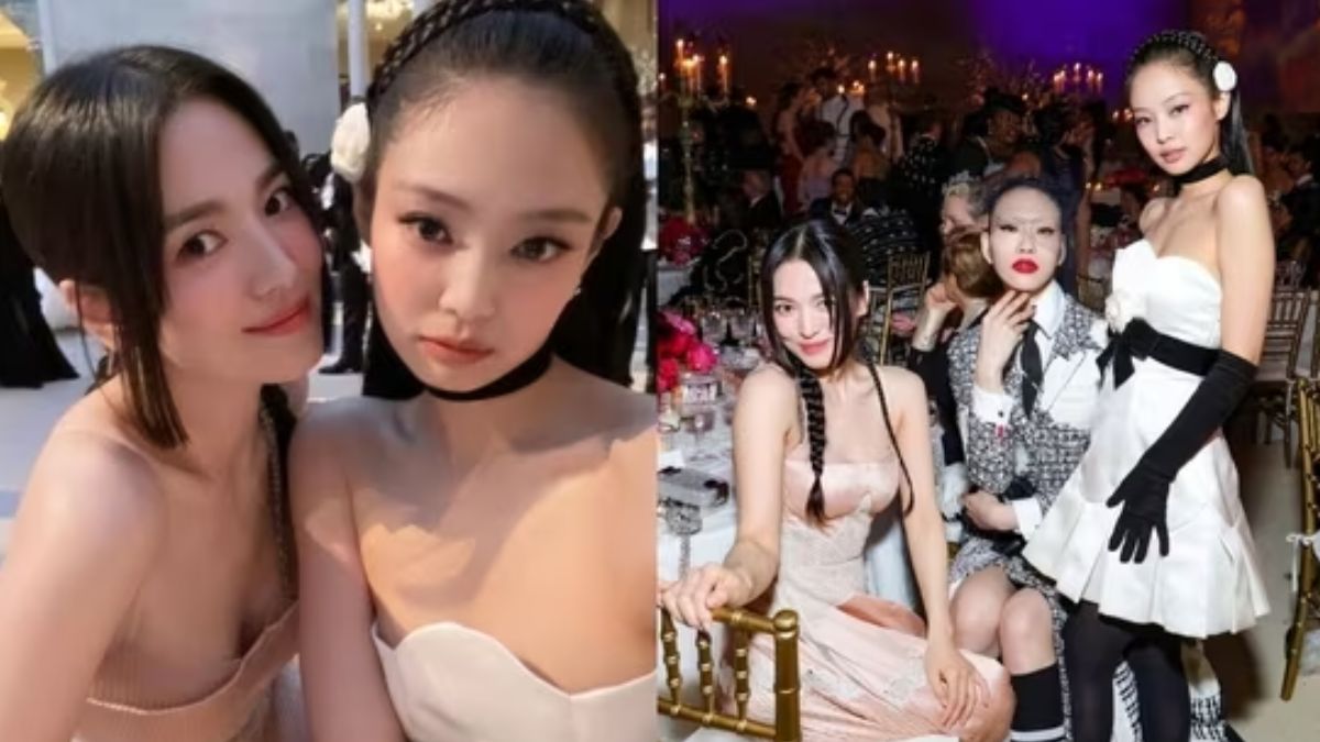 Blackpink’s Jennie and Descendants Of The Sun star Song Hye Kyo clicks together at the Met Gala