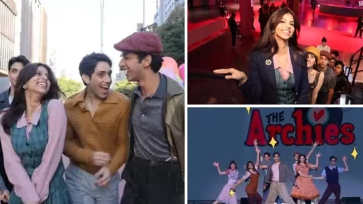 Suhana Khan shares fun moments with her Archies’ co-stars in the streets of Brazil