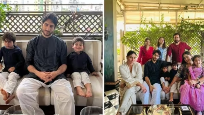 Sara Ali Khan ties rakhi to Jeh; Kareena Kapoor posts glimpses