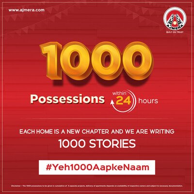 Ajmera Realty Delivers 1,000+ Homes in 24 Hours Across Mumbai & Bengaluru