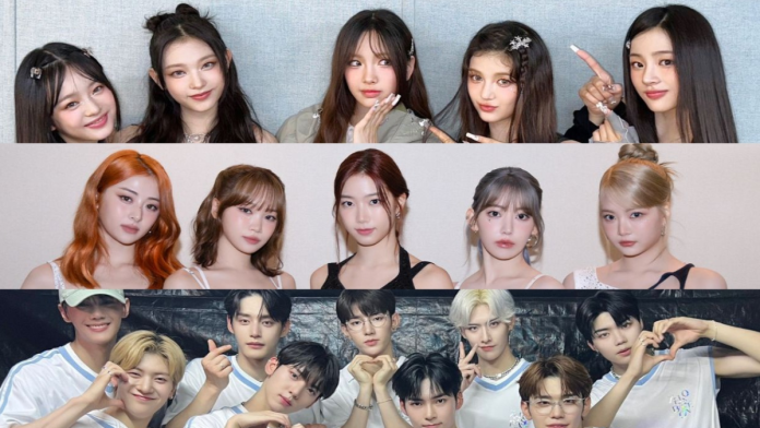 NewJeans- LE SSERAFIM: Top 5 Rookie Idol Brands on October