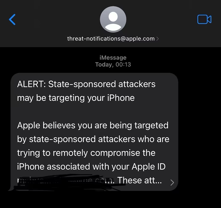 All about Apple’s threat notification and detection