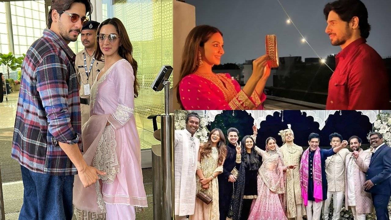 Kiara Advani And Sidharth Malhotra Celebrate Their FIRST Diwali In Delhi