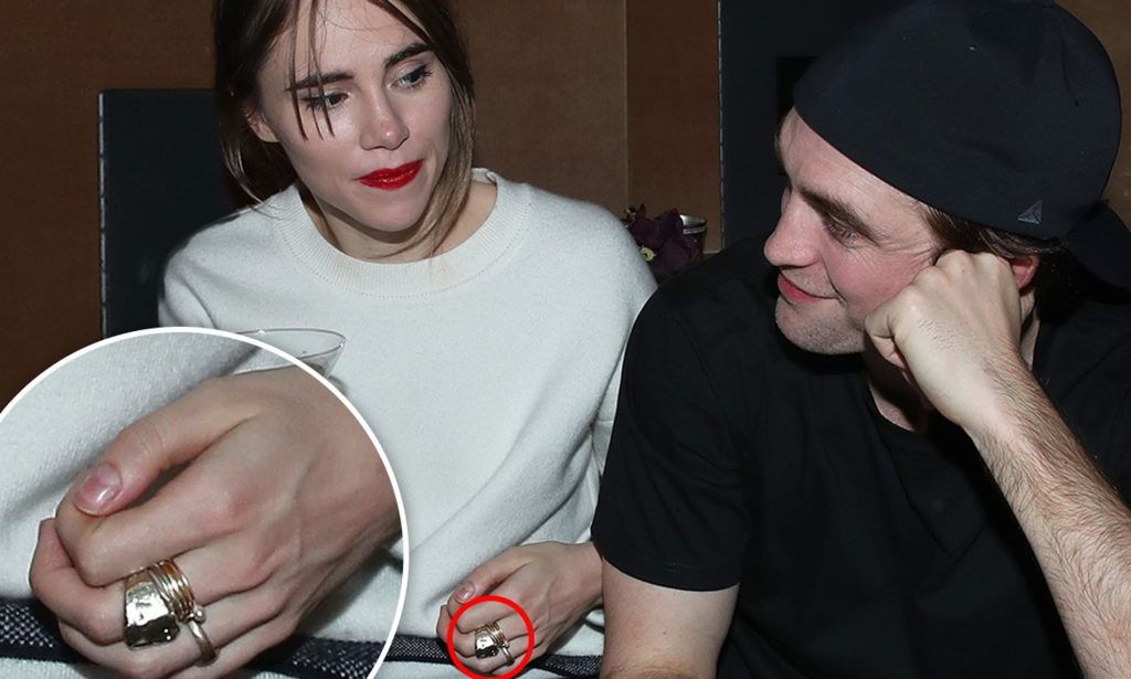 Robert Pattinson and Suki Waterhouse get engaged