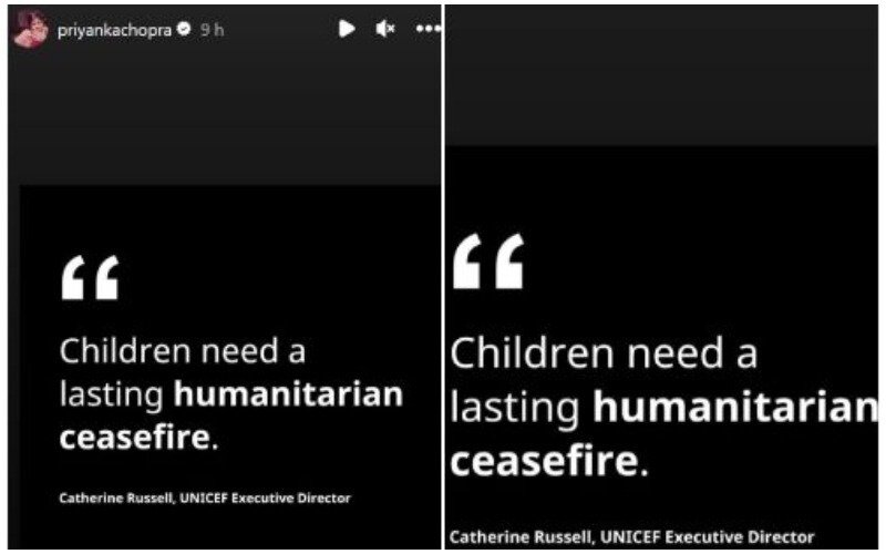 Humanitarian Ceasefire For Children’ In Gaza