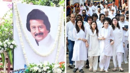 Pankaj Udhas Funeral