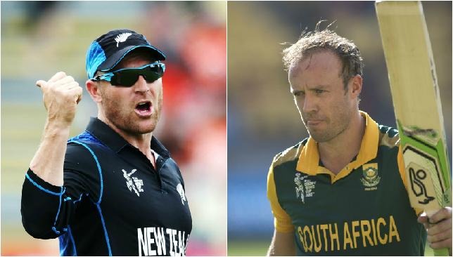 AB de Villiers, and Brendon McCullum