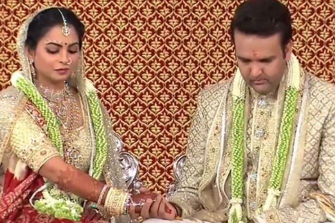 Isha Ambani and Anand Piramal