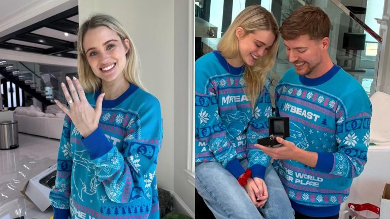 Internet sensation MrBeast engaged