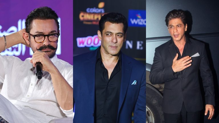 Aamir Khan, Salman Khan, Shah Rukh Khan