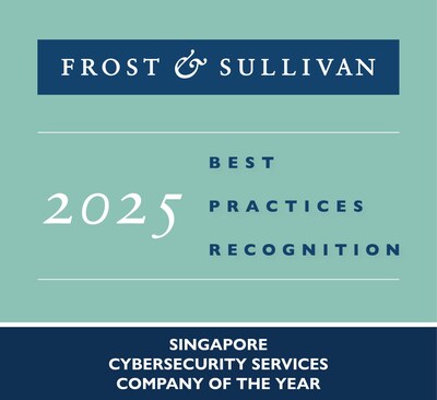 Singtel Receives Frost & Sullivan’s 2025 Singapore Company of the Year Recognition in Cybersecurity Services Leadership