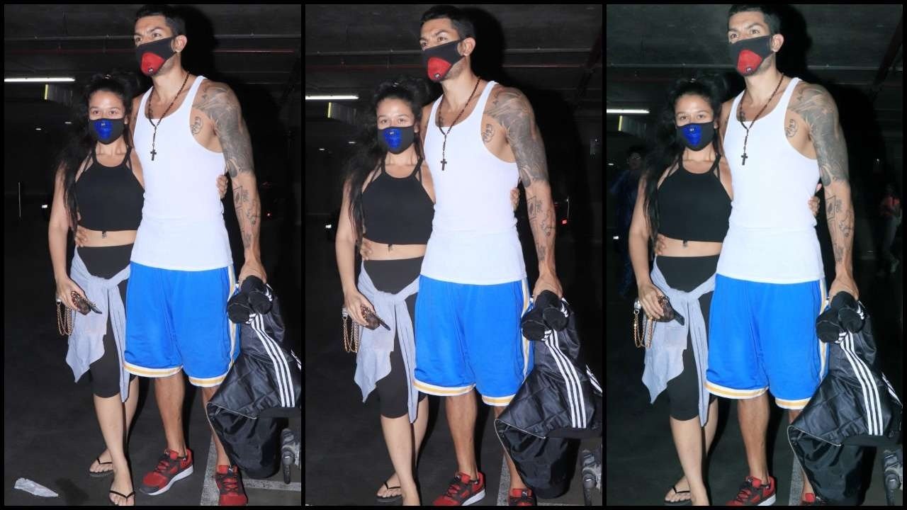 Krishna Shroff Makes ‘Masked’ Appearance With Boyfriend