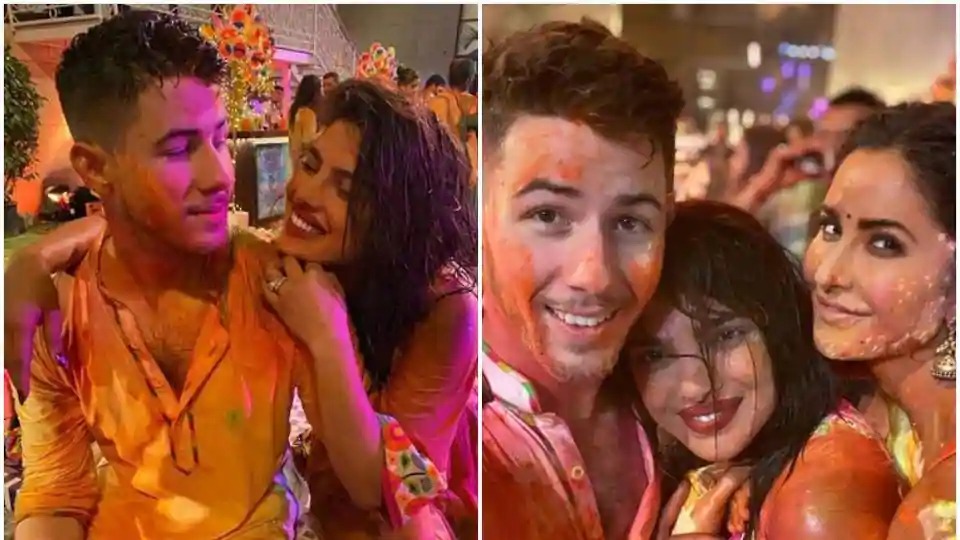 Nick jonas capture katrina kaif and vicky kaushal