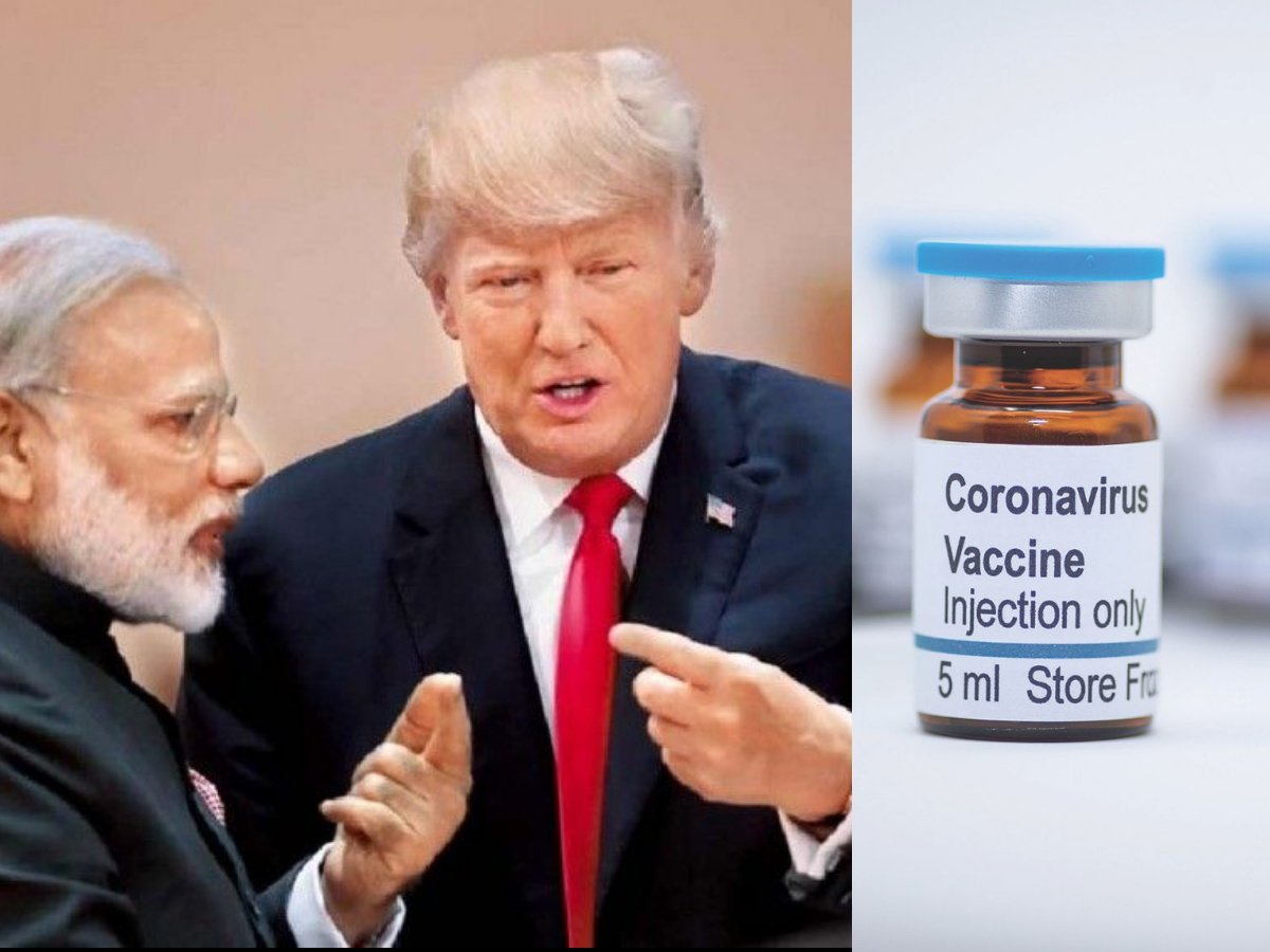 Trump Requests Hydroxychloroquine From PM Modi To Treat Coronavirus Patients In America