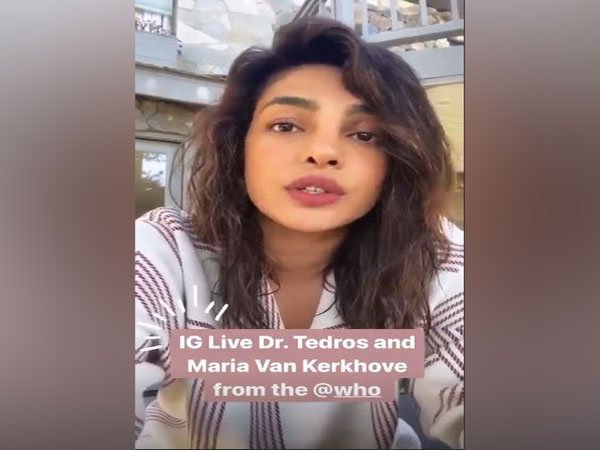 Priyanka Chopra Spreading Awareness For COVID 19