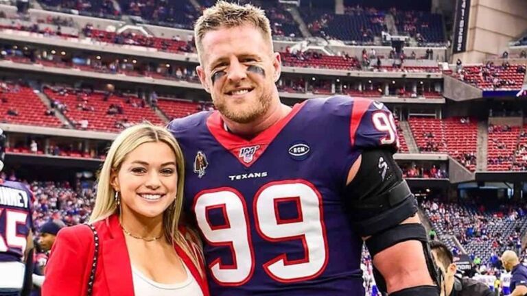NFL Star J.J. Watt Get Married Soccer Player Kealia Ohai