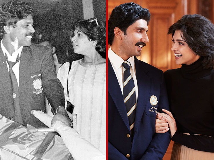 83 first look ranveer and deepika